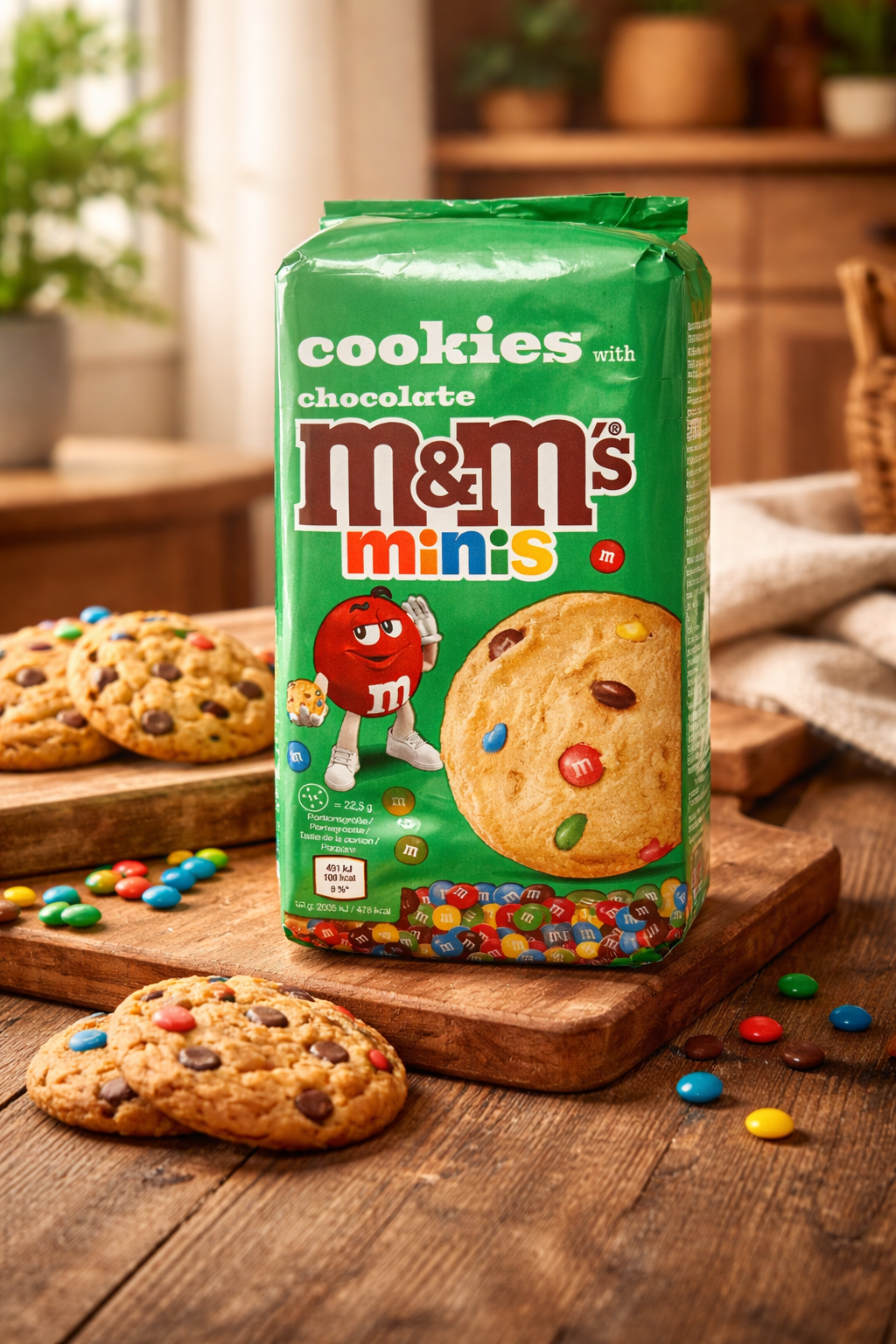 M&M’s Minis Cookies – Knusprige Kekse mit bunten Schokolinsen