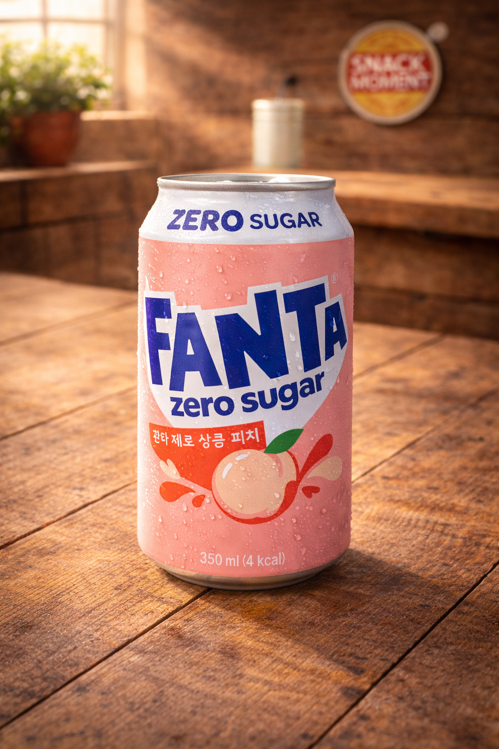 Fanta Zero Sugar Peach (350 ml)