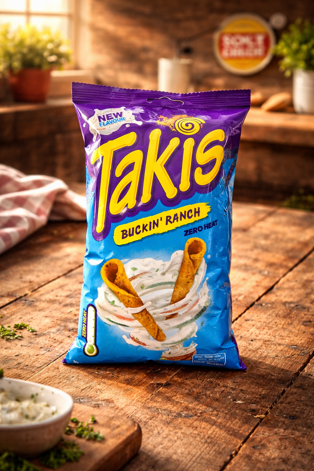 Takis Buckin' Ranch 100g – Zero Heat