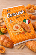 Croissants mit Aprikosenfüllung 225g  – Weich, fruchtig & italienischer Stil (5 Stück)