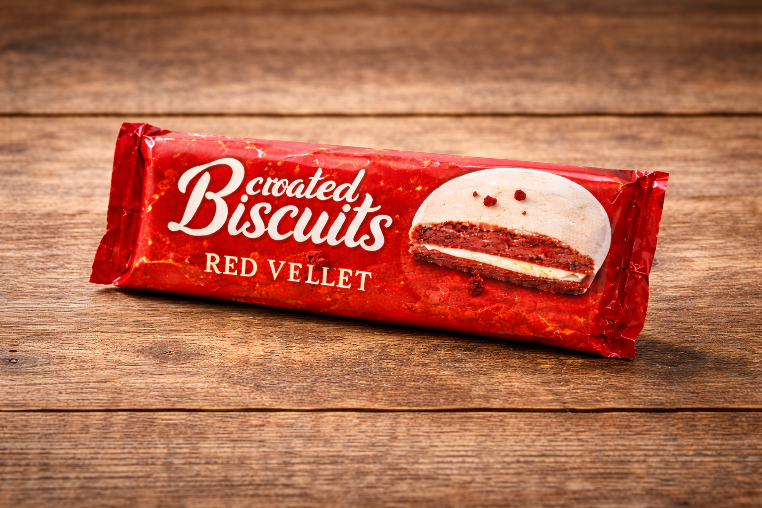 Croated Biscuits Red Velvet – Knusprige Kekse mit cremiger Füllung (8 Stück)