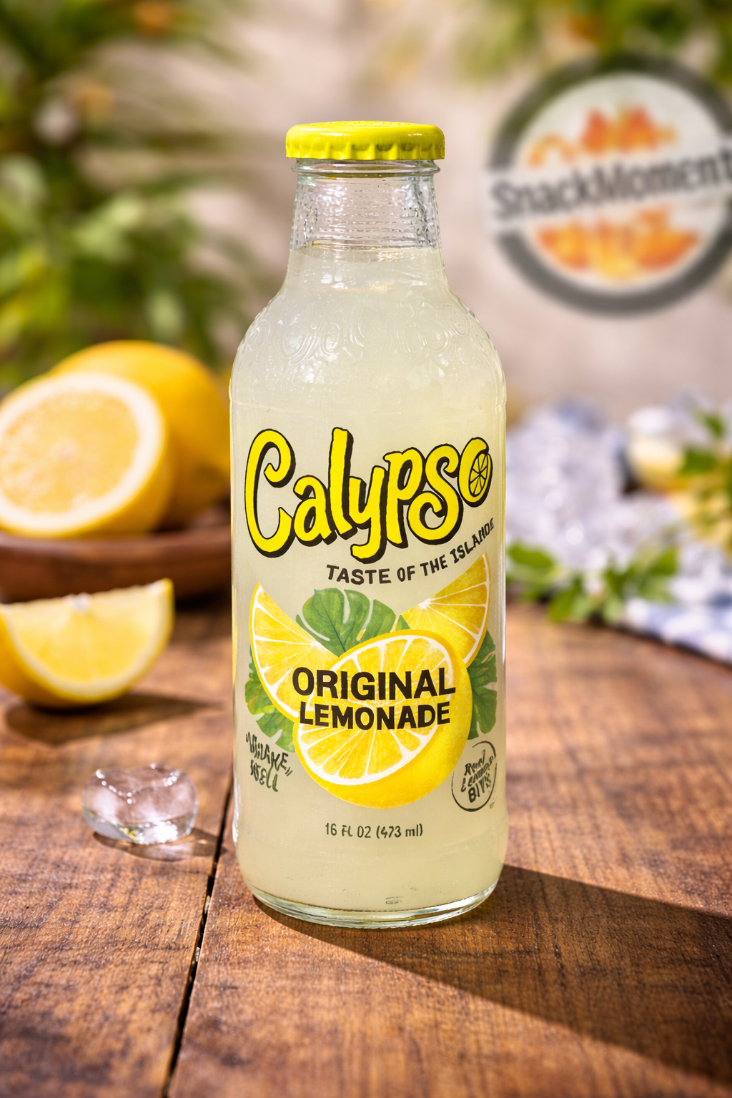 Calypso Original Lemonade 473ml – Amerikanische Zitronenlimonade mit Island-Feeling