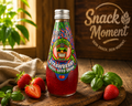Tiki Strawberry Basil Seed Drink – Erdbeer Basilikum Getränk mit Basilikumsamen | Exotic Drink 290ml