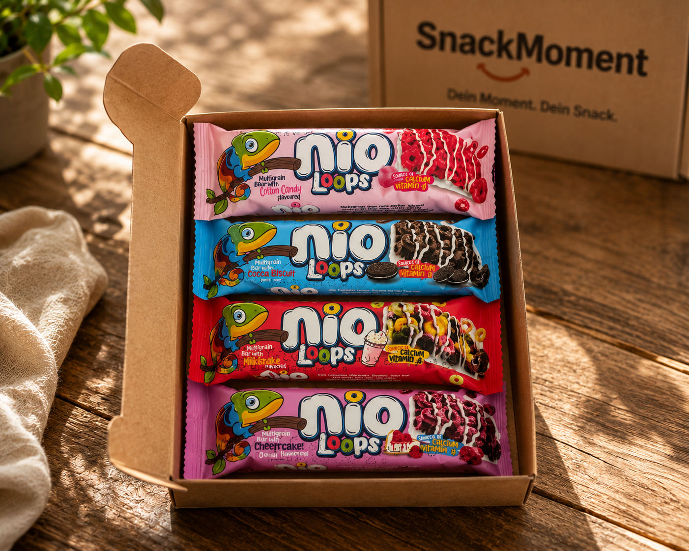 Nio Loops 8er Bundle – Jede Sorte 2x enthalten 🍫🌈