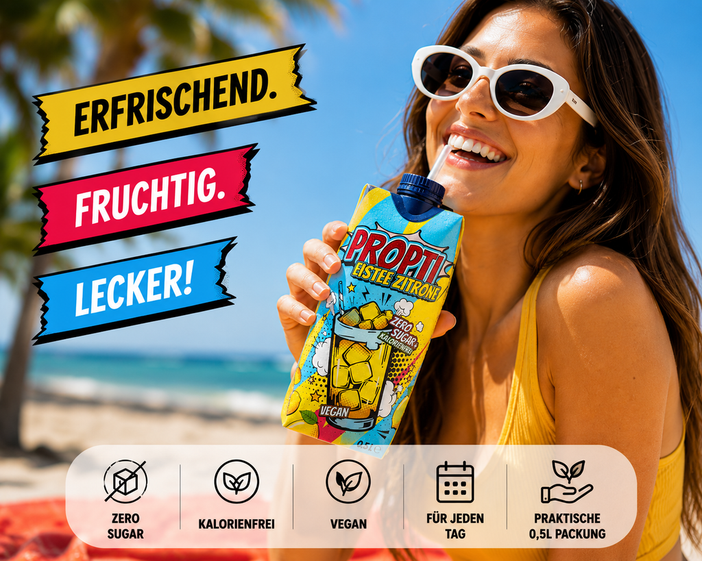 PROPTI Eistee Zitrone 0,5l