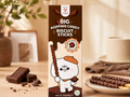 Tokimeki Big Popping Candy Biscuit Sticks Chocolate 54 g – Knusprige Kekssticks mit Schokolade & Knisterbrause