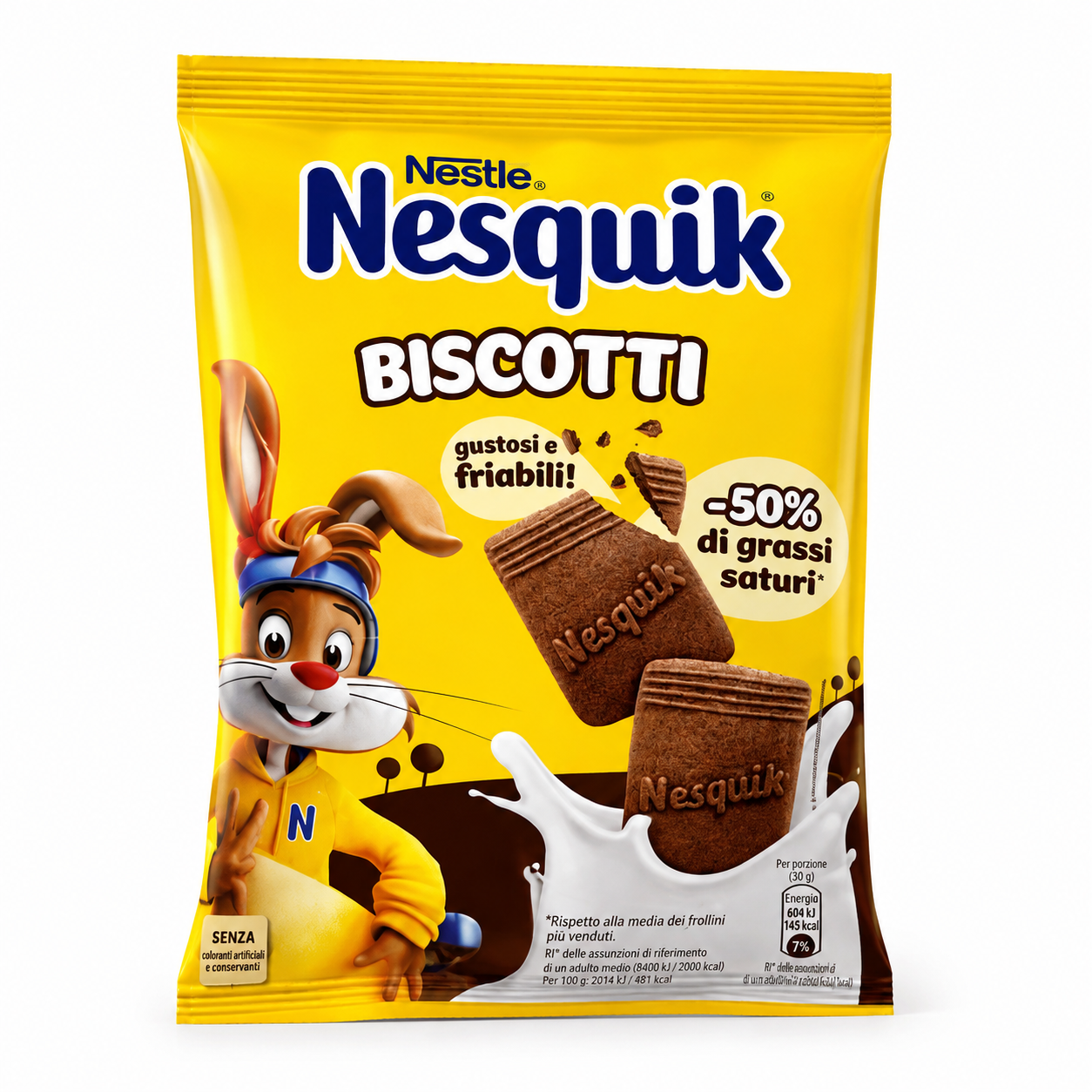 Nestlé Nesquik Biscotti – Knusprige Schoko-Kekse