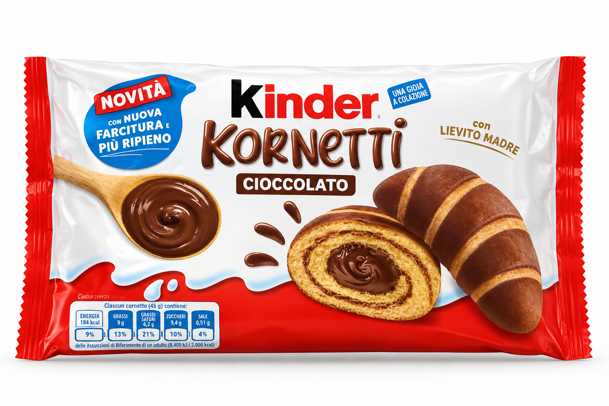 Kinder Kornetti Cioccolato 270g