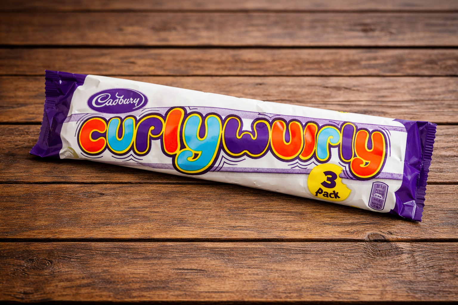 Cadbury Curly Wurly 3er Pack – Karamell & Milchschokolade